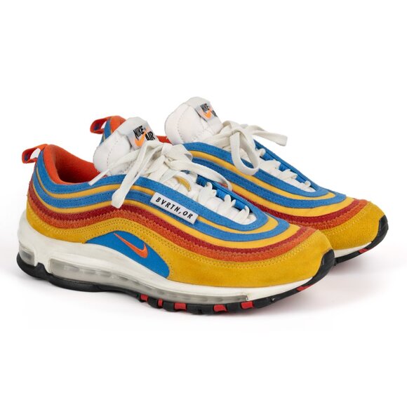 Men's Sz 8 Nike Air Max 97 SE Running Club Pollen Orange DH1085-700 - Picture 1 of 16